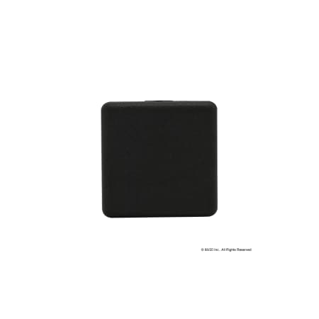 End Cap 40X40 4Pin Nylon Blk MPN:12307