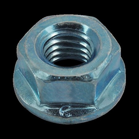 M8-1.25 Flanged Hex Head Nut Blue Zinc MPN:13-3759