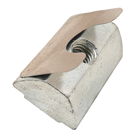 Roll-In T-Nut, Steel, Zinc-Plated MPN:13030