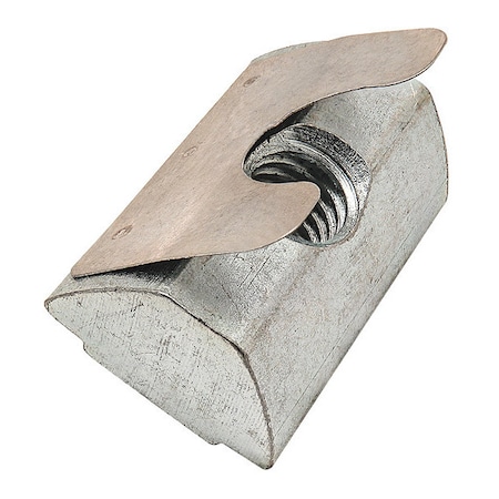 Roll-In T-Nut, Steel, Zinc-Plated MPN:13033