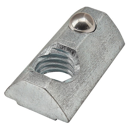 Roll-In T-Nut, Steel, Zinc-Plated MPN:13034
