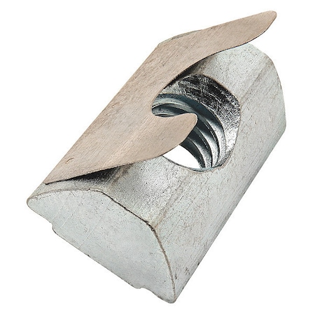 Roll-In T-Nut, Steel, Zinc-Plated MPN:13041