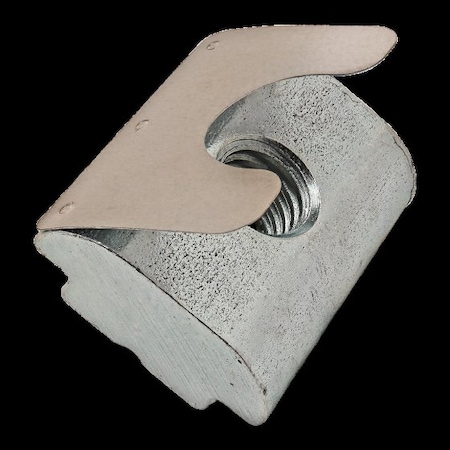 Roll In T-Nut, Steel, Zinc-Plated MPN:13061
