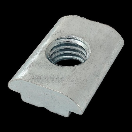 Roll In T-Nut, Steel, Zinc-Plated MPN:13062