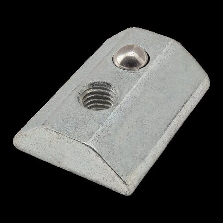 Slide In T-Nut, Steel, Zinc-Plated MPN:13064