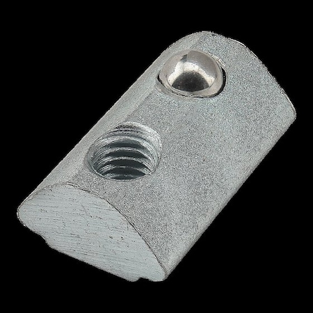 Roll In T-Nut, Steel, Zinc-Plated MPN:13082