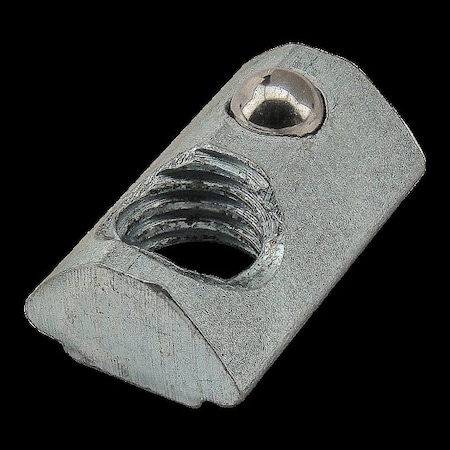Roll In T-Nut, Steel, Zinc-Plated MPN:13084