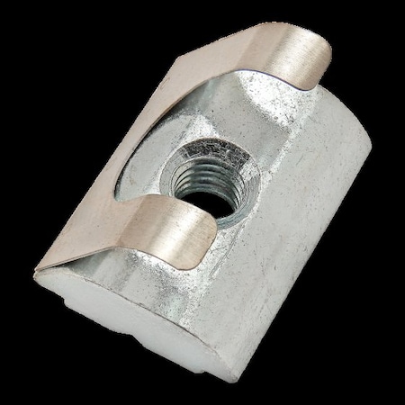 Roll In T-Nut, Steel, Zinc-Plated MPN:13089