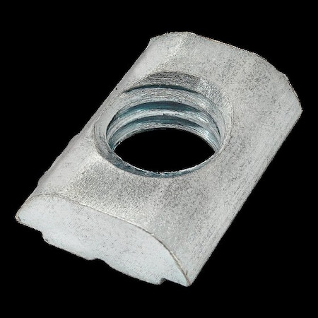 Roll In T-Nut, Steel, Zinc-Plated MPN:13094