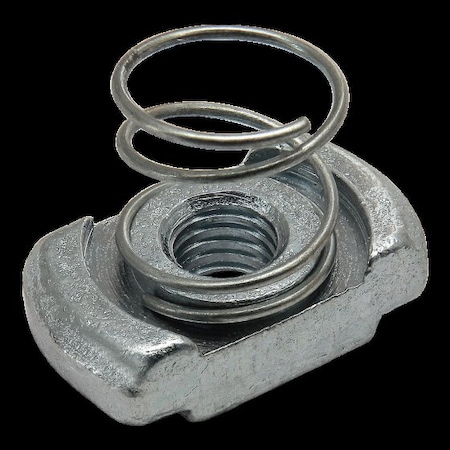 Drop in T-Nut, Steel, Zinc-Plated MPN:13107