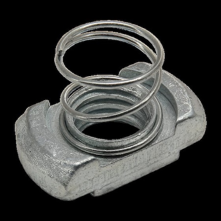 Drop in T-Nut, Steel, Zinc-Plated MPN:13109