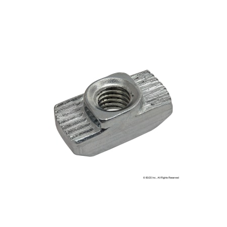 Drop in T-Nut, Steel, Zinc-Plated MPN:13112