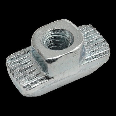 Drop in T-Nut, Steel, Zinc-Plated MPN:13114