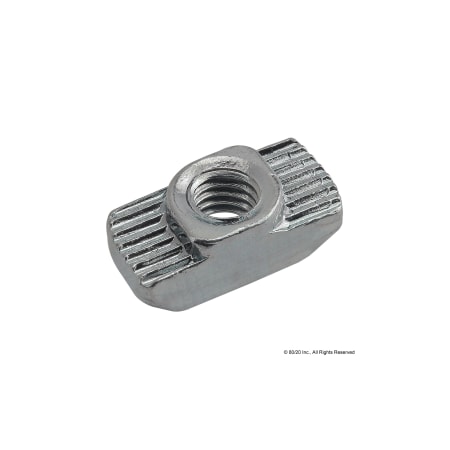 Drop in T-Nut, Steel, Zinc-Plated MPN:13115