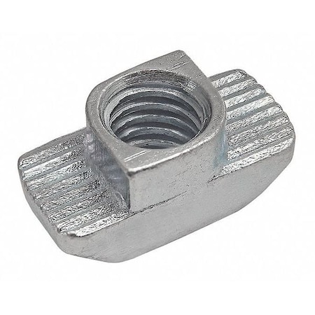 Drop in T-Nut, Steel, Zinc-Plated MPN:13119