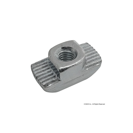 Drop in T-Nut, Steel, Zinc-Plated MPN:13122