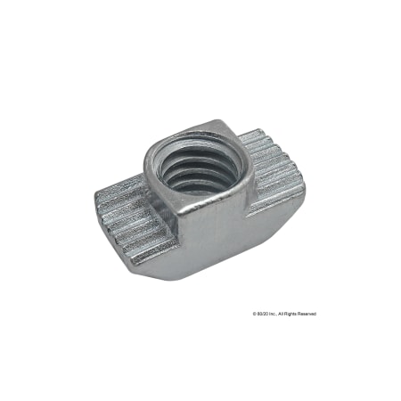 Drop in T-Nut, Steel, Zinc-Plated MPN:13124