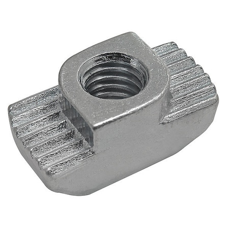 Drop in T-Nut, Steel, Zinc-Plated MPN:13129