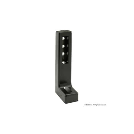 Die-Cast Floor Bracket Blk MPN:14006