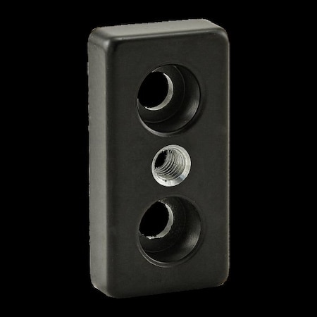 Base Plate 30X60 M8 Die Cast Zinc Pc Blk MPN:14021