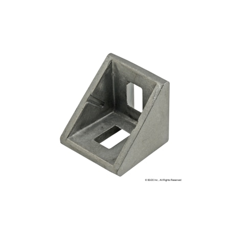 SlottedCornerBracket, Aluminum, 18mm, 18mm MPN:14061