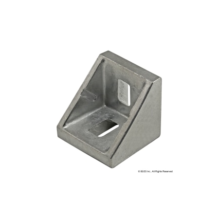 SlottedCornerBracket, Aluminum, 27mm, 27mm MPN:14071