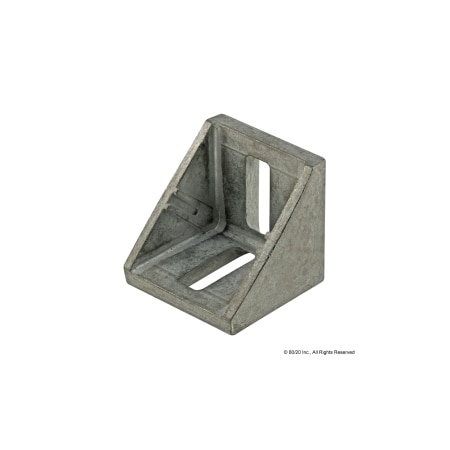 SlottedCornerBracket, Zinc, 39mm, 39mm MPN:14078