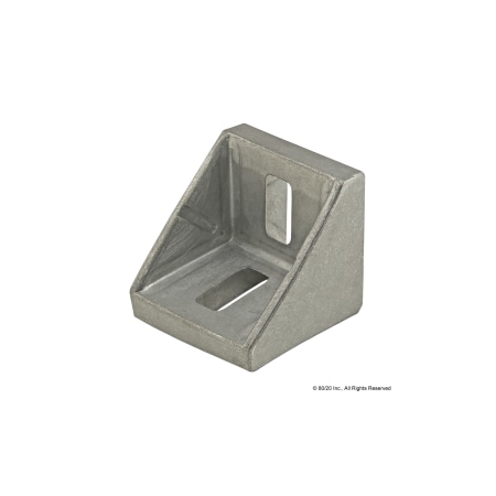 SlottedCornerBracket, Alum, 41.3mm, 41.3mm MPN:14083