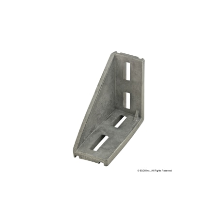 InsideCornerBracket, Aluminum, 86mm, 86mm MPN:14086
