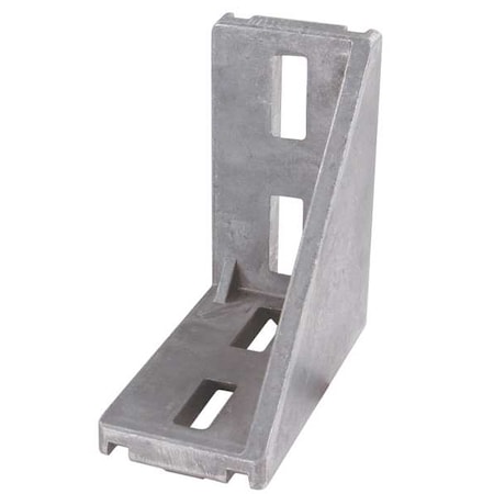 InsideCornerBracket, Alum, Gry, 86mm, 43mm MPN:14088