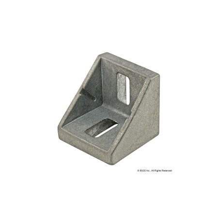 Slotted Corner Bracket 2 Hole 42mm MPN:14092
