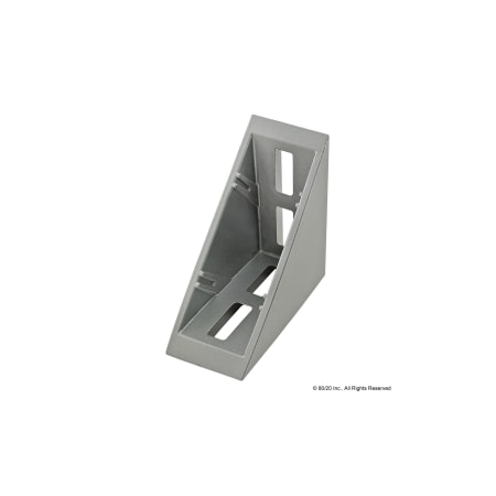 Corner Bracket, Zinc, 76 mm, 76 mm MPN:14099