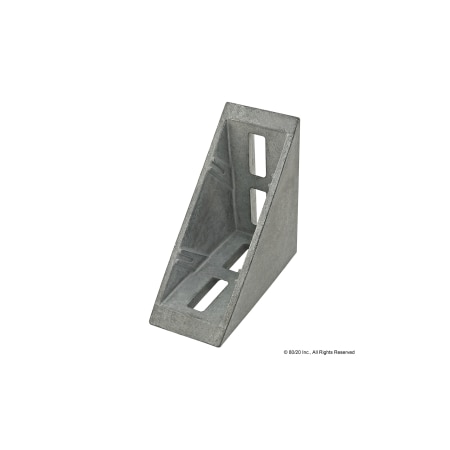 Corner Bracket, Zinc, 76 mm, 76 mm MPN:14102