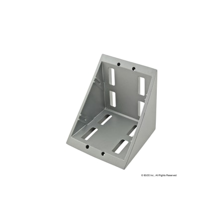 Corner Bracket 8 Hole / Tab 76mm MPN:14104