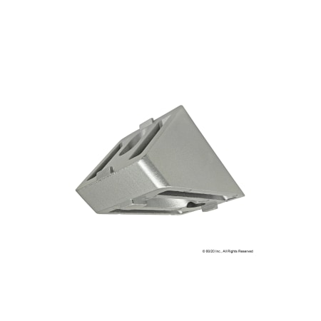 45 Support, Aluminum, Silver, 52 mm MPN:14118