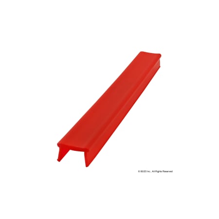 Economy T-Slot Cover - Red 2M 45 Series MPN:14123