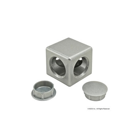 Corner Connector, Aluminum, 30 mm MPN:14170