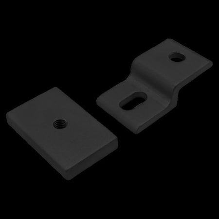 Black 20 S Mesh Retainer W/Backing Plts MPN:20-2491-BLACK