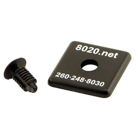 End Cap, 1 inx1/8 inx1 in, PK2 MPN:2015-2