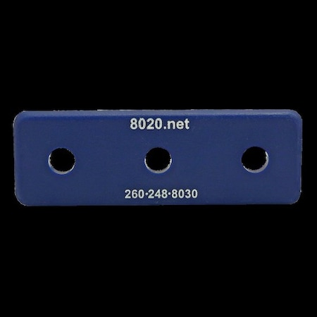 End Cap Blue W/Push-Ins 1030 MPN:2026BLU