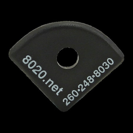 End Cap, Black, Push-Ins, 1517 MPN:2035