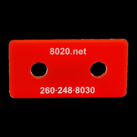 End Cap Red W/Push-Ins 1530/1530-Lite MPN:2045RED