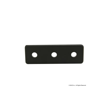 End Cap Black W/Push-Ins 1545 MPN:2046-PLAIN