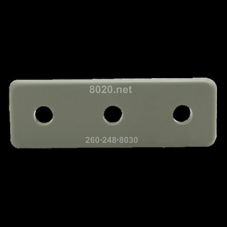 End Cap Gray W/Push-Ins 1545 MPN:2046GRA