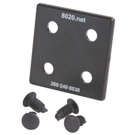 End Cap, 3 inx3/16 inx3 in, PK2 MPN:2050-2