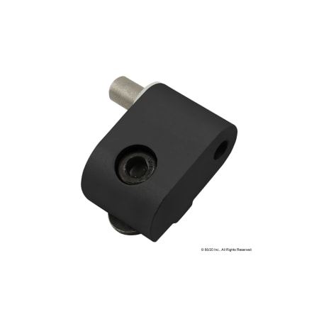 LiftOffHinge, Alum, Blk, 15/32in, 3/4in MPN:2076-BLACK