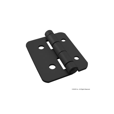 Blk 10S To 15S Aluminum Transition Hinge MPN:2084-BLACK