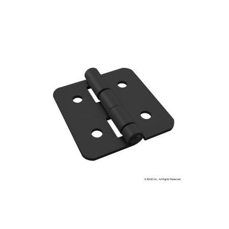 Black 15 S Aluminum Hinge MPN:2085-BLACK