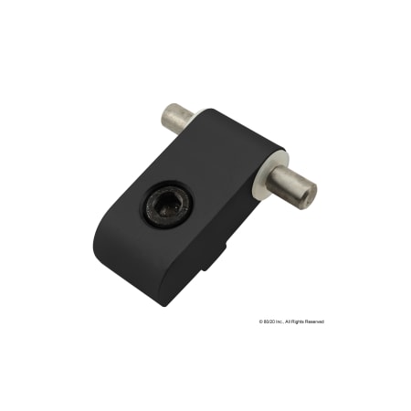 LiftOffHinge, Alum, Blk, 7/8in, 121/32in MPN:2098-BLACK