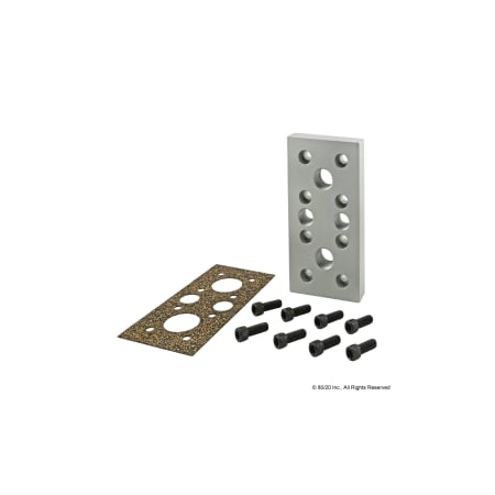 Pressure Manifold, Feed Plate, 12 Hole MPN:2164